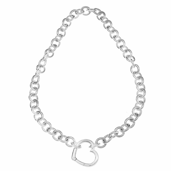 Tiffany & Co. Jewelry - Tiffany & Co open heart clasp necklace